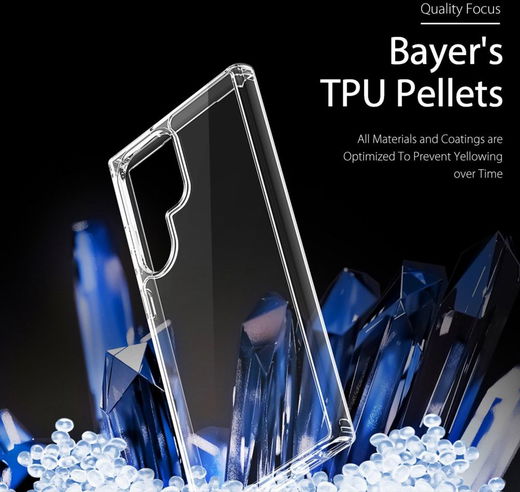 Dux Ducis Clin Samsung Galaxy S23 Ultra Hoesje Back Cover Transparant afbeelding 5