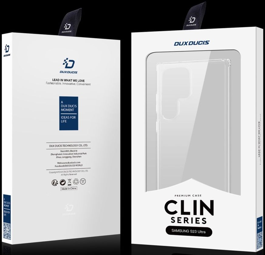 Dux Ducis Clin Samsung Galaxy S23 Ultra Hoesje Back Cover Transparant afbeelding 9