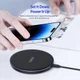 Duzzona Draadloze Oplader 15W Fast Charge met USB-C Kabel 1M Zwart afbeelding 5