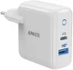 Anker PowerPort (35W) Power Delivery 3.0 USB-A en USB-C Adapter Wit afbeelding 1