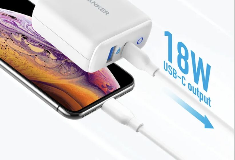 Anker PowerPort (35W) Power Delivery 3.0 USB-A en USB-C Adapter Wit afbeelding 6