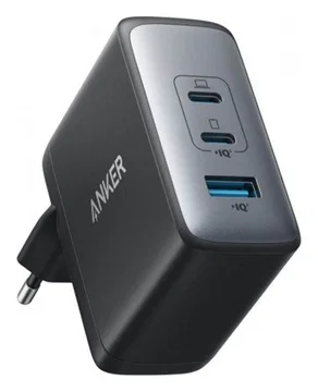 Anker 736 Nano II (100W) GaN Snellader USB-C/ USB-A Fast Charge Adapter Zwart