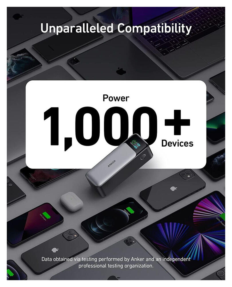 Anker 737 PowerCore (140W) 24.000 mAh Powerbank Power Delivery Laptop/MacBook afbeelding 6