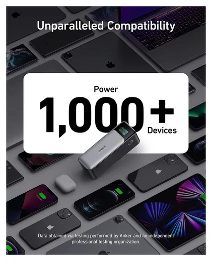 Anker 737 PowerCore (140W) 24.000 mAh Powerbank Power Delivery Laptop/MacBook afbeelding 6