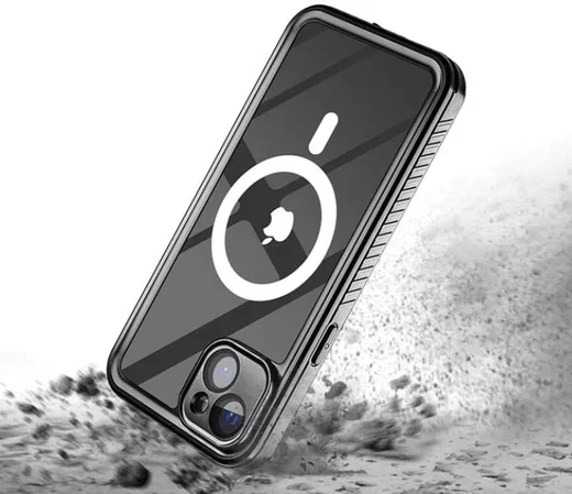 Armor X Apple iPhone 14 Hoesje Waterdicht MagSafe Transparant afbeelding 3