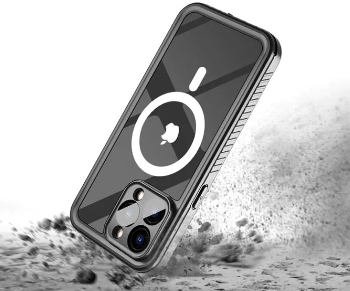 Armor X Apple iPhone 14 Pro Hoesje Waterdicht MagSafe Transparant afbeelding 3