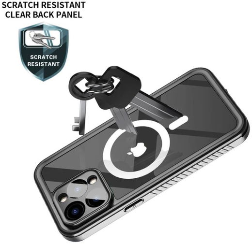 Armor X Apple iPhone 14 Pro Hoesje Waterdicht MagSafe Transparant afbeelding 5