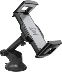Armor X Dashboard Auto Telefoon/Tablet Houder Met Zuignap Zwart afbeelding