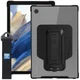 Armor-X Samsung Galaxy Tab A8 Hoes Shockproof met Strap Zwart afbeelding 1