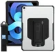 Armor-X Apple iPad Air 10.9 2020/2022 Hoes Shockproof Strap Zwart afbeelding 1