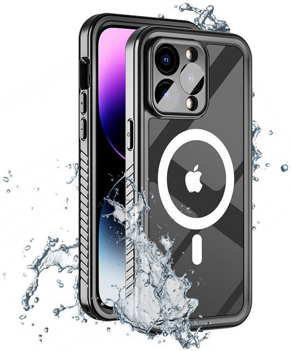 Armor X Apple iPhone 14 Pro Max Hoesje MagSafe Full Cover Waterdicht afbeelding 2