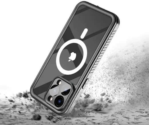 Armor X Apple iPhone 14 Pro Max Hoesje MagSafe Full Cover Waterdicht afbeelding 3