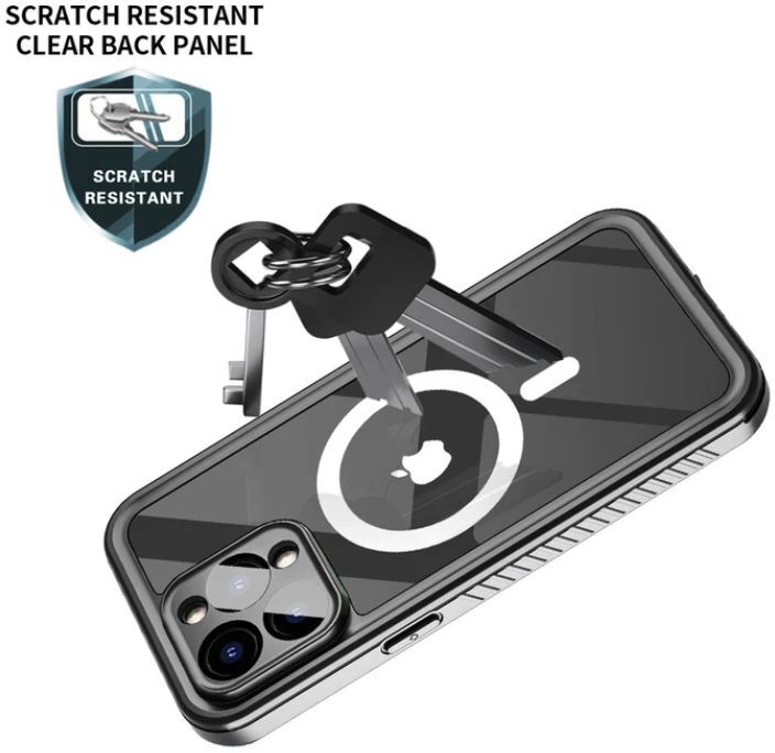 Armor X Apple iPhone 14 Pro Max Hoesje MagSafe Full Cover Waterdicht afbeelding 5