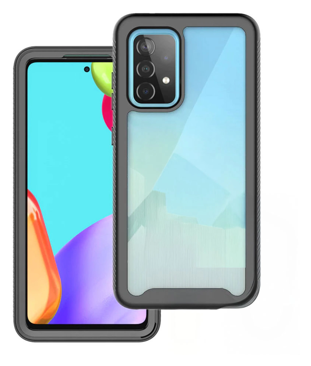 Samsung Galaxy A52 / A52S Hoesje Full Protect Cover Hybride afbeelding 1