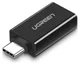 UGREEN USB-C naar USB-A 3.0 Adapter Zwart afbeelding 1
