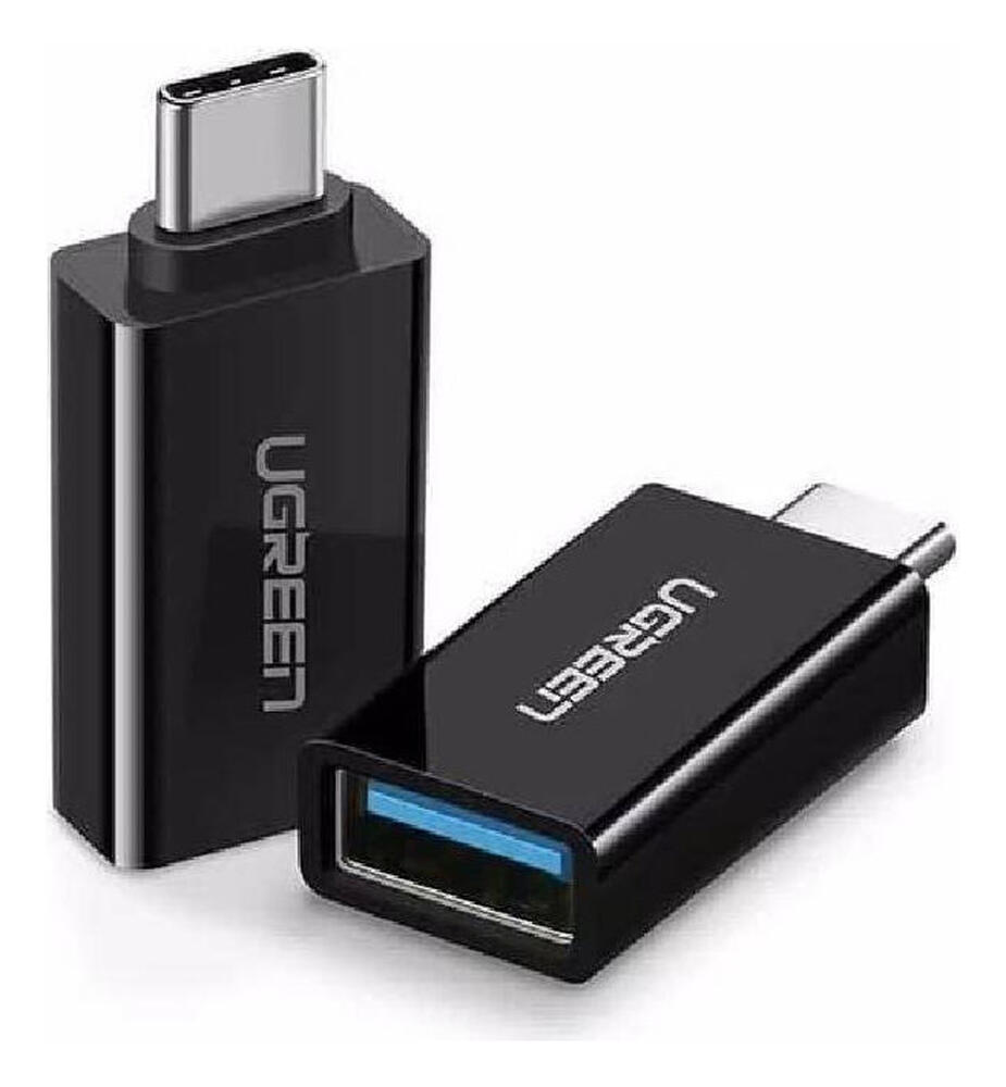 UGREEN USB-C naar USB-A 3.0 Adapter Zwart afbeelding 3