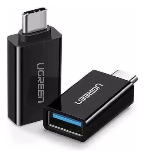 UGREEN USB-C naar USB-A 3.0 Adapter Zwart afbeelding 3