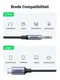UGREEN USB-C naar 3.5mm Jack Audio Adapter met DAC Chip Grijs 1M afbeelding 7