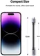 UGREEN Apple Lightning naar 3.5mm Jack Headset Adapter 10CM Zwart afbeelding 8
