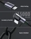 UGREEN 3A 90° MFi USB-C naar Lightning Kabel PD met Haakse Hoek 1M afbeelding 8