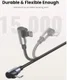 UGREEN 3A 90° MFi USB-C naar Lightning Kabel PD met Haakse Hoek 2M afbeelding 8