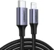 UGREEN 3A USB-C naar Apple Lightning Kabel PD 20W MFi 1M Zwart afbeelding 9