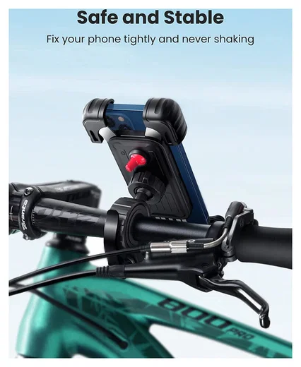 UGREEN 360° Verstelbare Fiets Telefoonhouder 4.6 tot 6.8 Inch afbeelding 4
