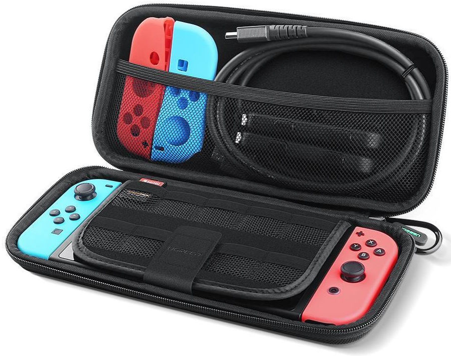UGREEN Nintendo Switch Opberghoes Zwart afbeelding 2