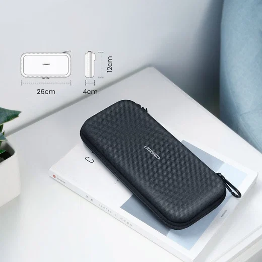 UGREEN Nintendo Switch Opberghoes Zwart afbeelding 3