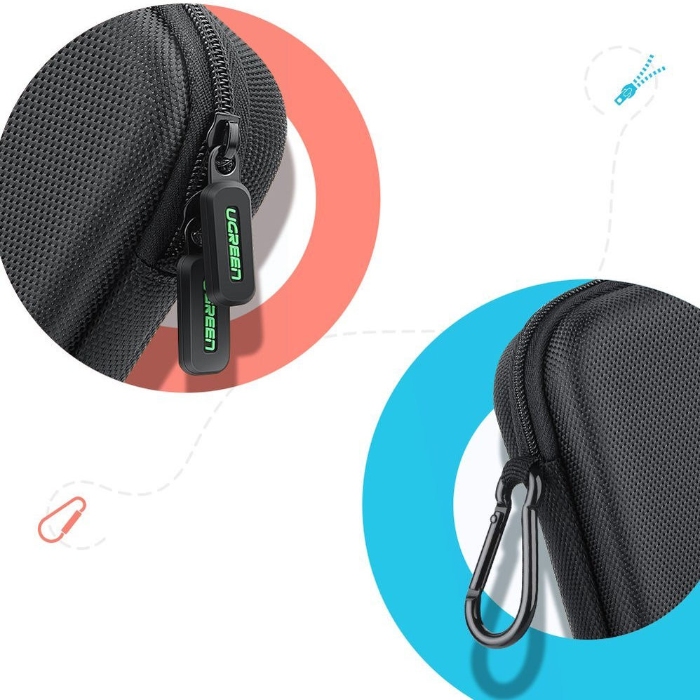 UGREEN Nintendo Switch Opberghoes Zwart afbeelding 6