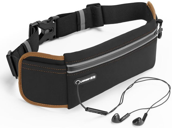 UGREEN Telefoon Hardloop Sport riem Waterbestendig Reflectiestreep Zwart afbeelding 1