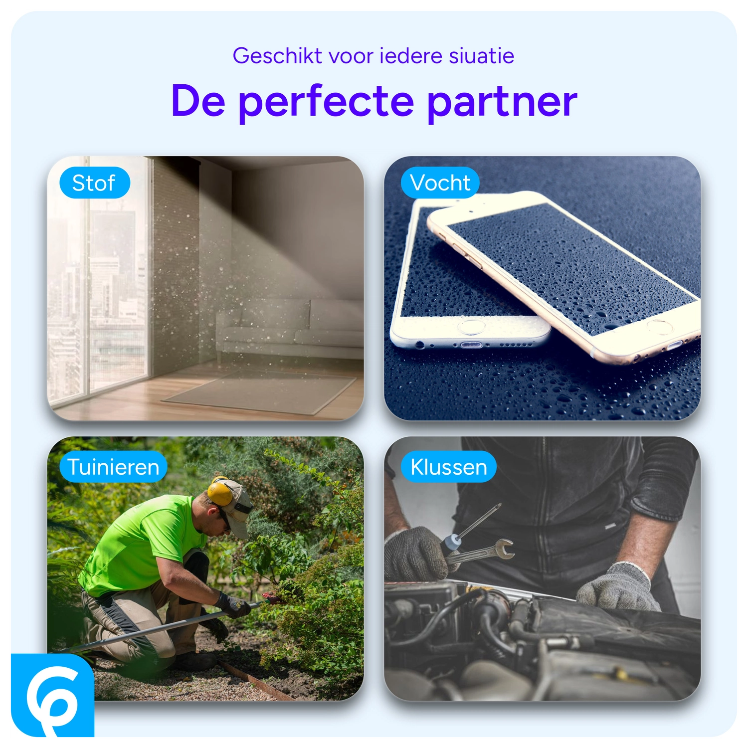 Stofdichte Plug (2-Pack) voor Lightning poort Zwart afbeelding 5