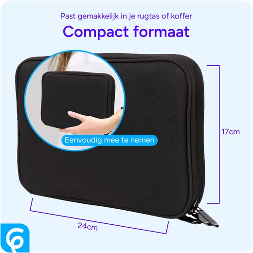 Elektronik-Zubehör-Tasche, Robuste Tasche für Verschiedene USB-Kabel, Festplatte