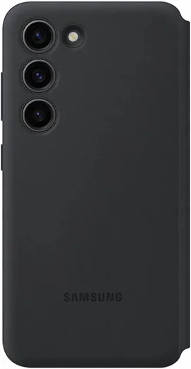 Origineel Samsung Galaxy S23 Hoesje Smart View Wallet Case Zwart afbeelding 4