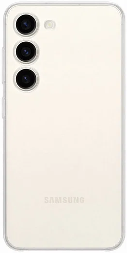 Origineel Samsung Galaxy S23 Hoesje Clear Case Hard Cover Transparant afbeelding 1