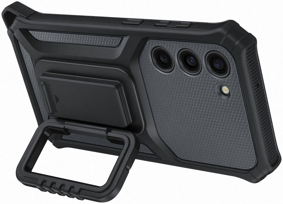 Origineel Samsung Galaxy S23 Hoesje Rugged Gadget Case Zwart afbeelding 2
