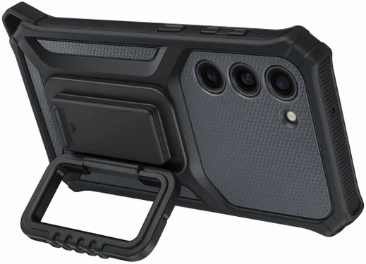 Origineel Samsung Galaxy S23 Hoesje Rugged Gadget Case Zwart afbeelding 2
