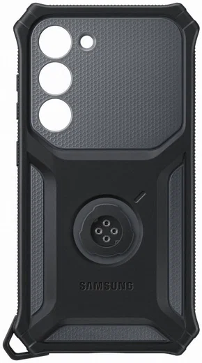 Origineel Samsung Galaxy S23 Hoesje Rugged Gadget Case Zwart afbeelding 4