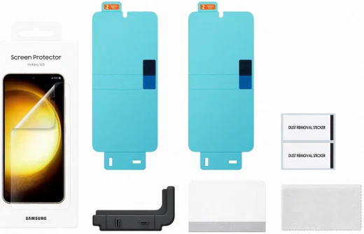 Originele Samsung Galaxy S23 Screen Protector Display Folie (2-Pack) afbeelding 6