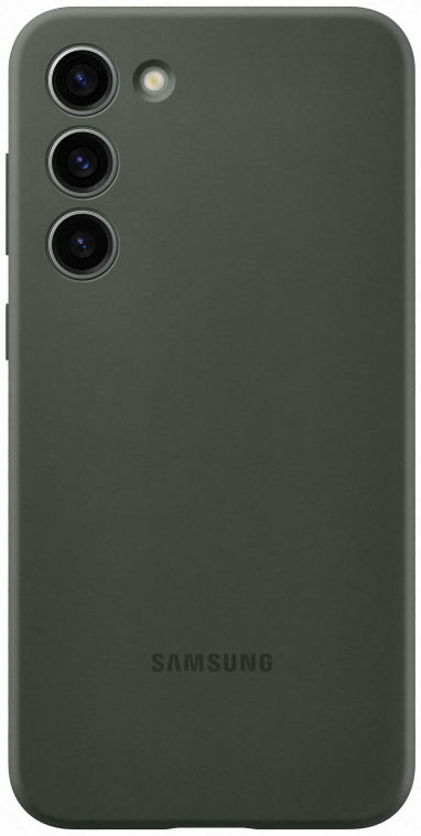 Origineel Samsung S23 Plus Hoesje Silicone Case Back Cover Groen afbeelding 2