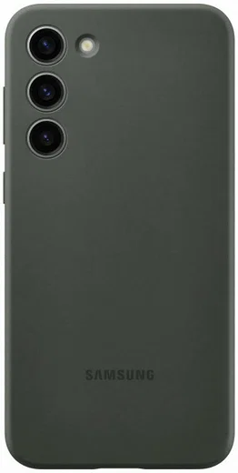 Origineel Samsung S23 Plus Hoesje Silicone Case Back Cover Groen afbeelding 2