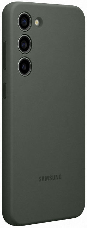 Origineel Samsung S23 Plus Hoesje Silicone Case Back Cover Groen afbeelding 1