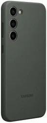 Origineel Samsung S23 Plus Hoesje Silicone Case Back Cover Groen afbeelding