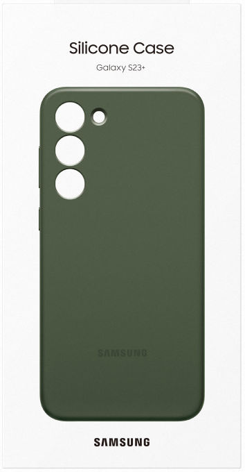 Origineel Samsung S23 Plus Hoesje Silicone Case Back Cover Groen afbeelding 7