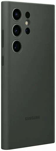 Origineel Samsung S23 Ultra Hoesje Silicone Case Back Cover Groen afbeelding 2
