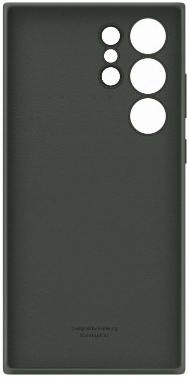 Origineel Samsung S23 Ultra Hoesje Silicone Case Back Cover Groen afbeelding 5
