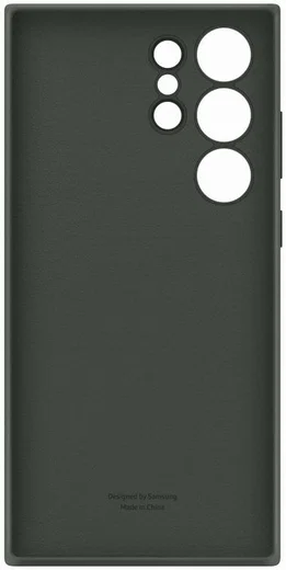 Origineel Samsung S23 Ultra Hoesje Silicone Case Back Cover Groen afbeelding 5