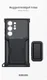 Origineel Samsung Galaxy S23 Ultra Hoesje Rugged Gadget Case Zwart afbeelding 11