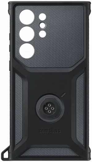 Origineel Samsung Galaxy S23 Ultra Hoesje Rugged Gadget Case Zwart afbeelding 5