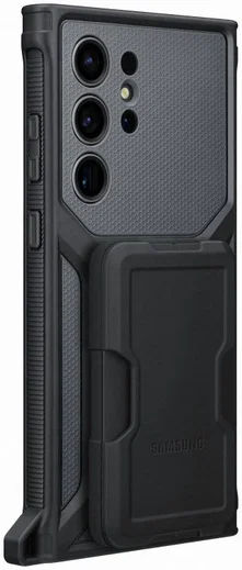Origineel Samsung Galaxy S23 Ultra Hoesje Rugged Gadget Case Zwart afbeelding 7